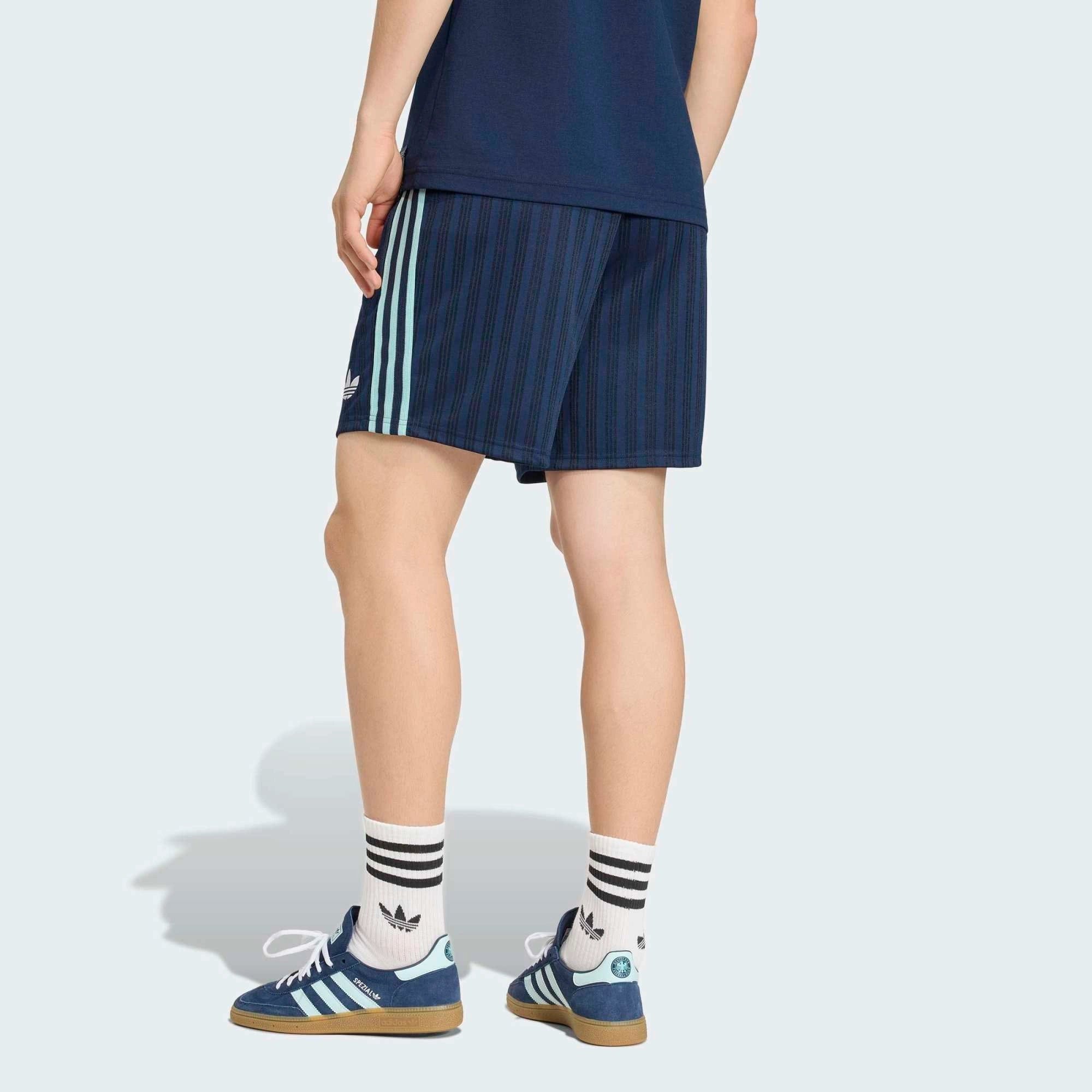 adidas Originals DFB OG Shorts – Blau (Retro Fußball-Hose)