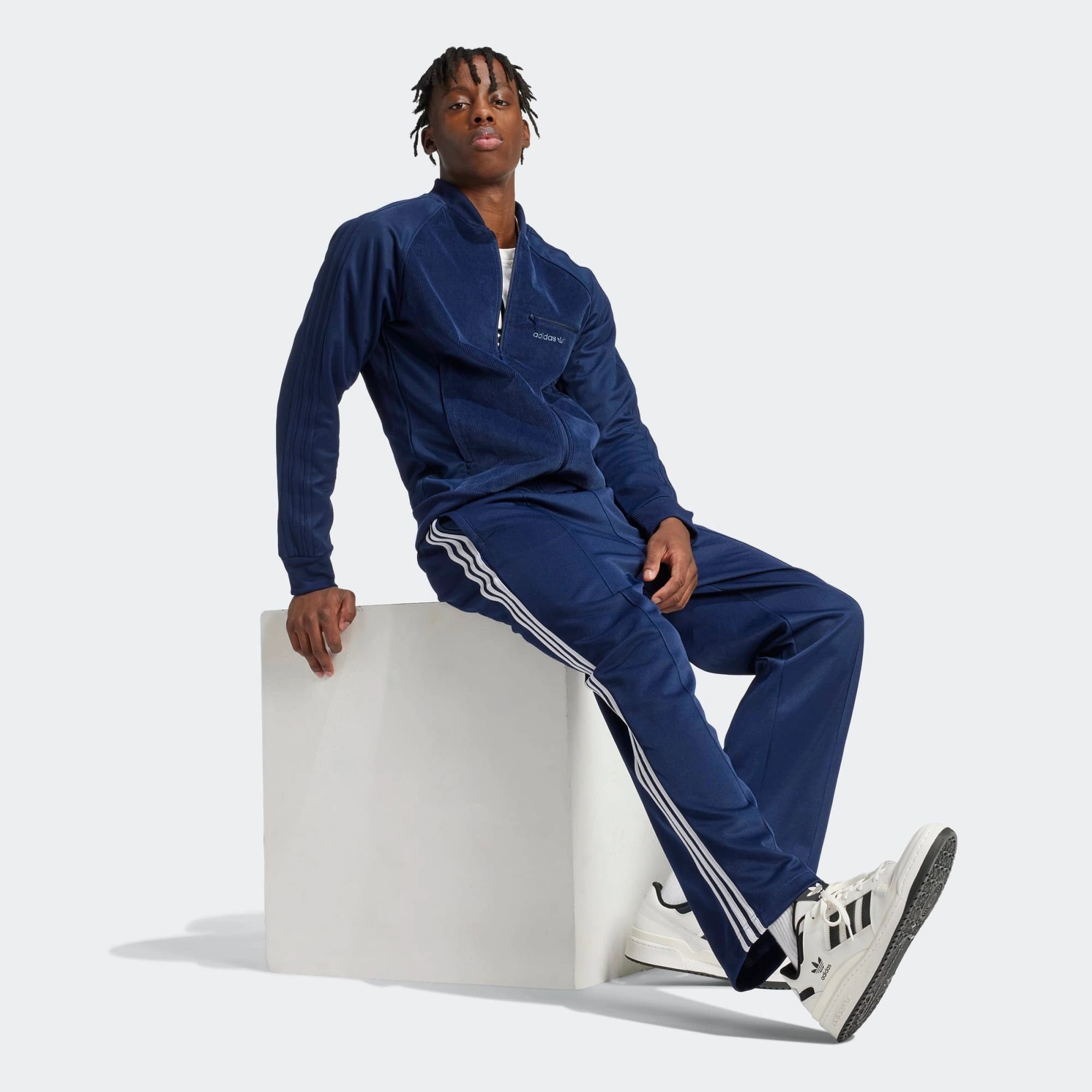 adidas Originals Firebird Baggy Track Pants – Night Indigo