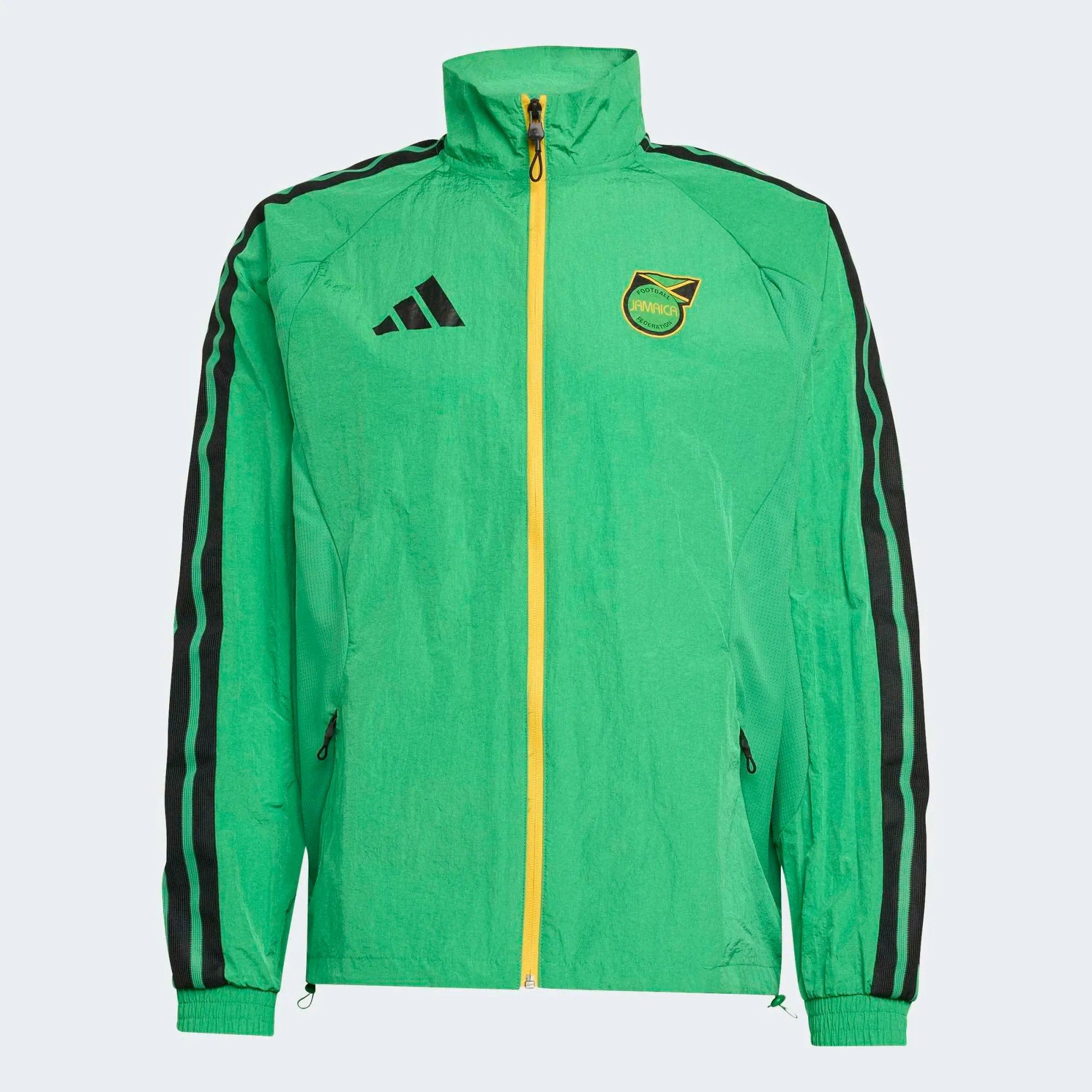 Adidas Jamaica Home Anthem Jacket – Green