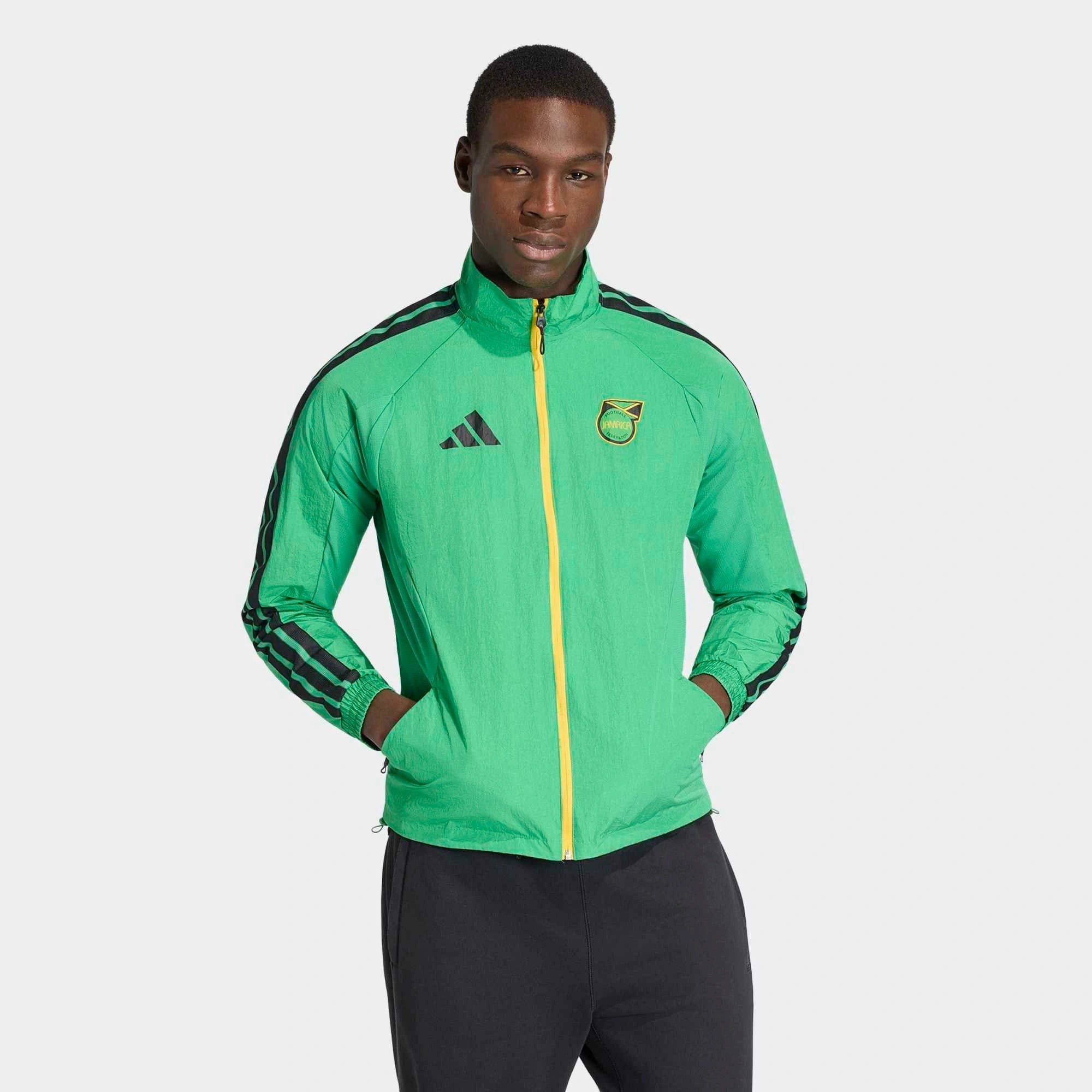Adidas Jamaica Home Anthem Jacket – Green