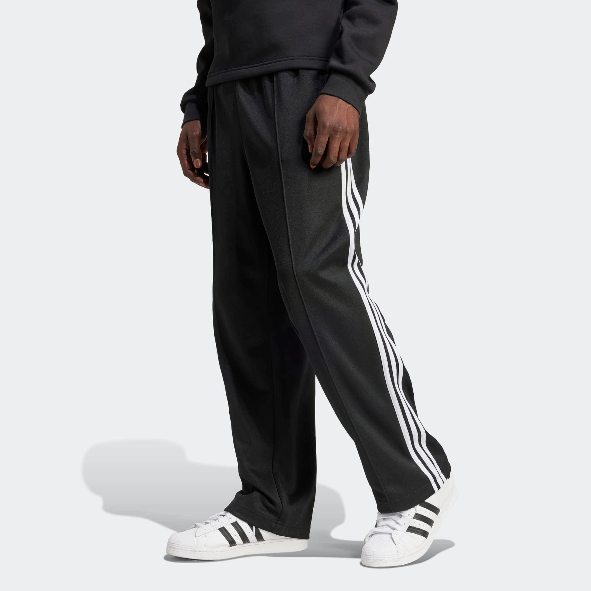 adidas Originals Firebird Baggy Track Pant – Black