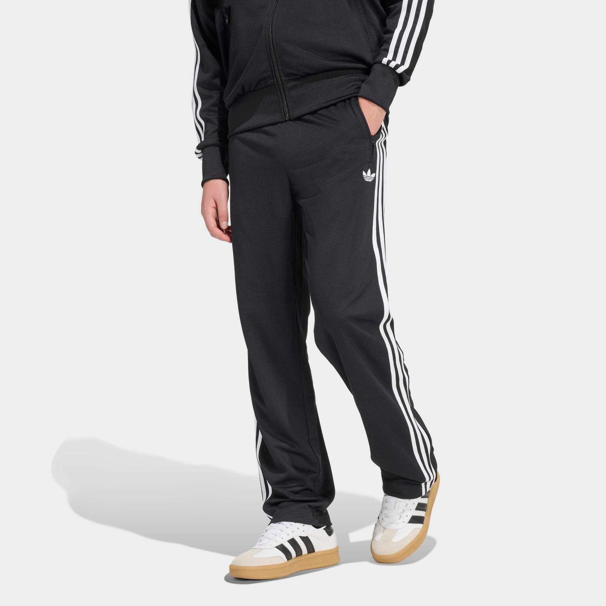 Adidas Firebird Track Pants Mesh - Black/White