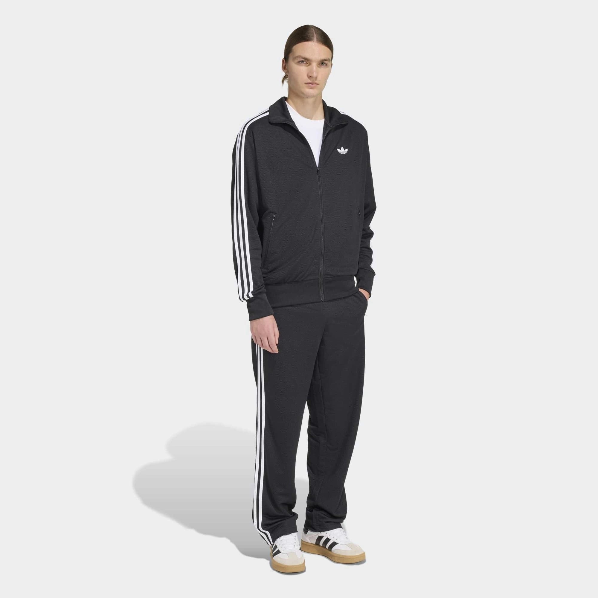 Adidas Firebird Track Pants Mesh - Black/White