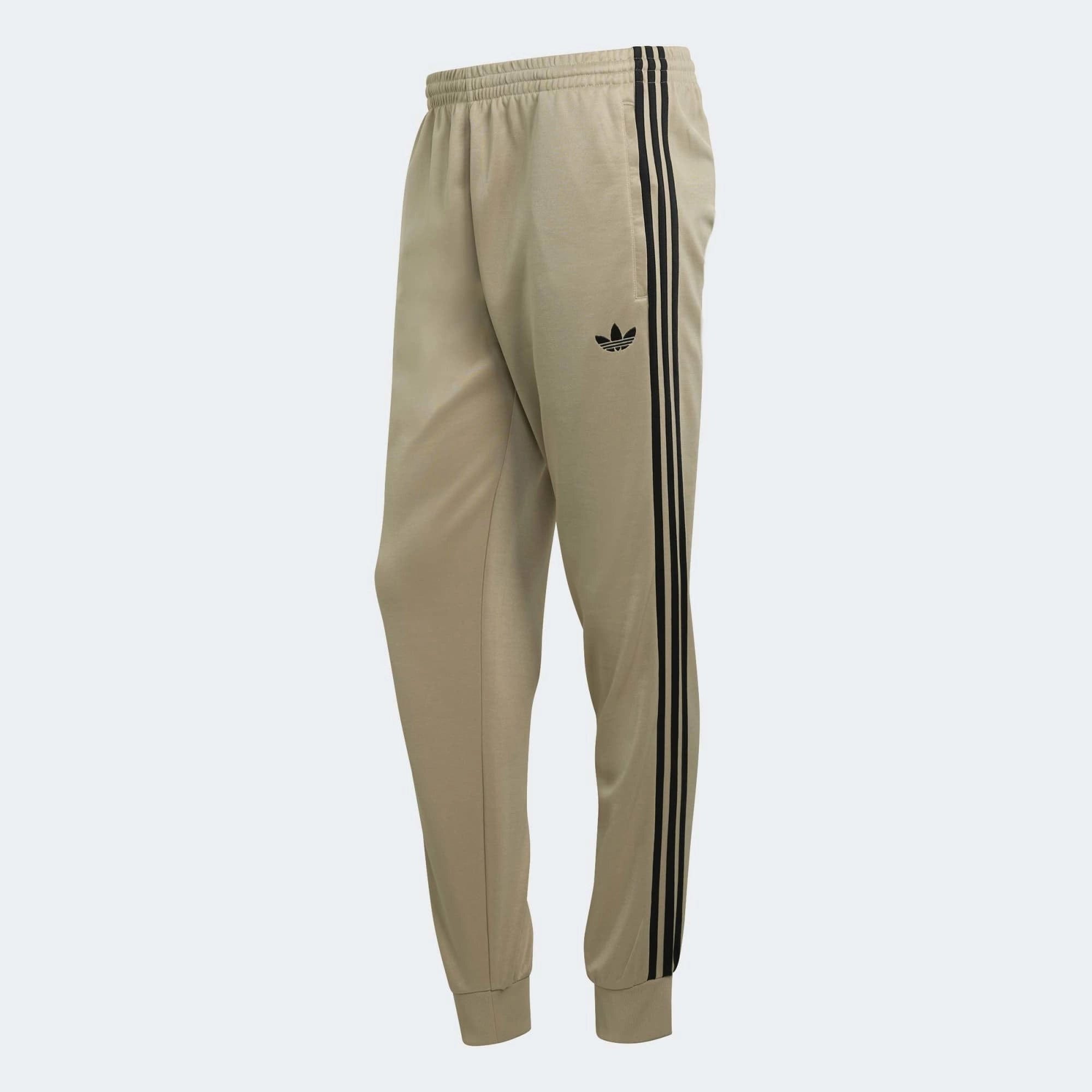 adidas Originals SST Track Pants – Stone Khaki / Black (KE7961)