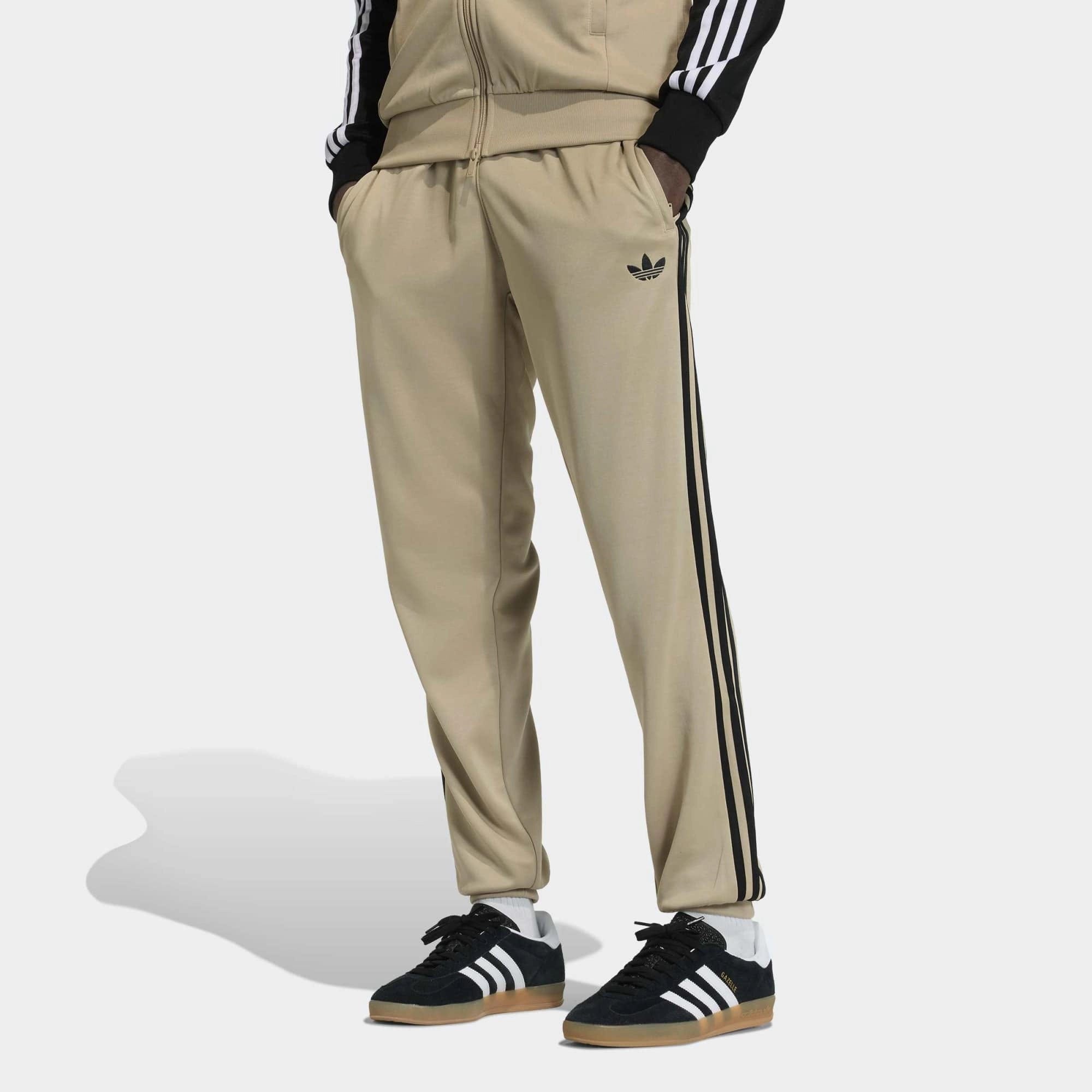 adidas Originals SST Track Pants – Stone Khaki / Black (KE7961)