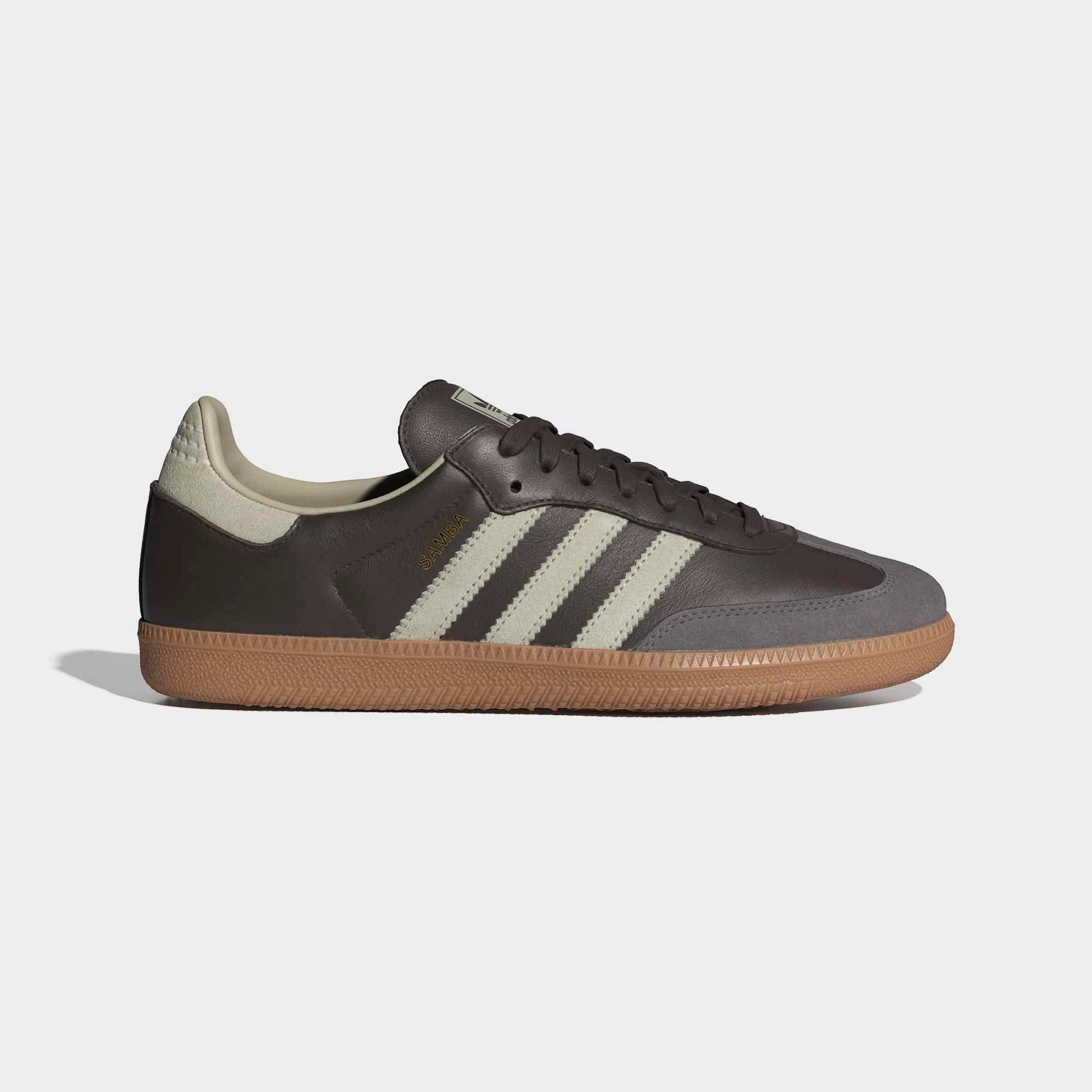adidas Originals Samba OG Sneaker – Braun (Putty Grey / ID1481)