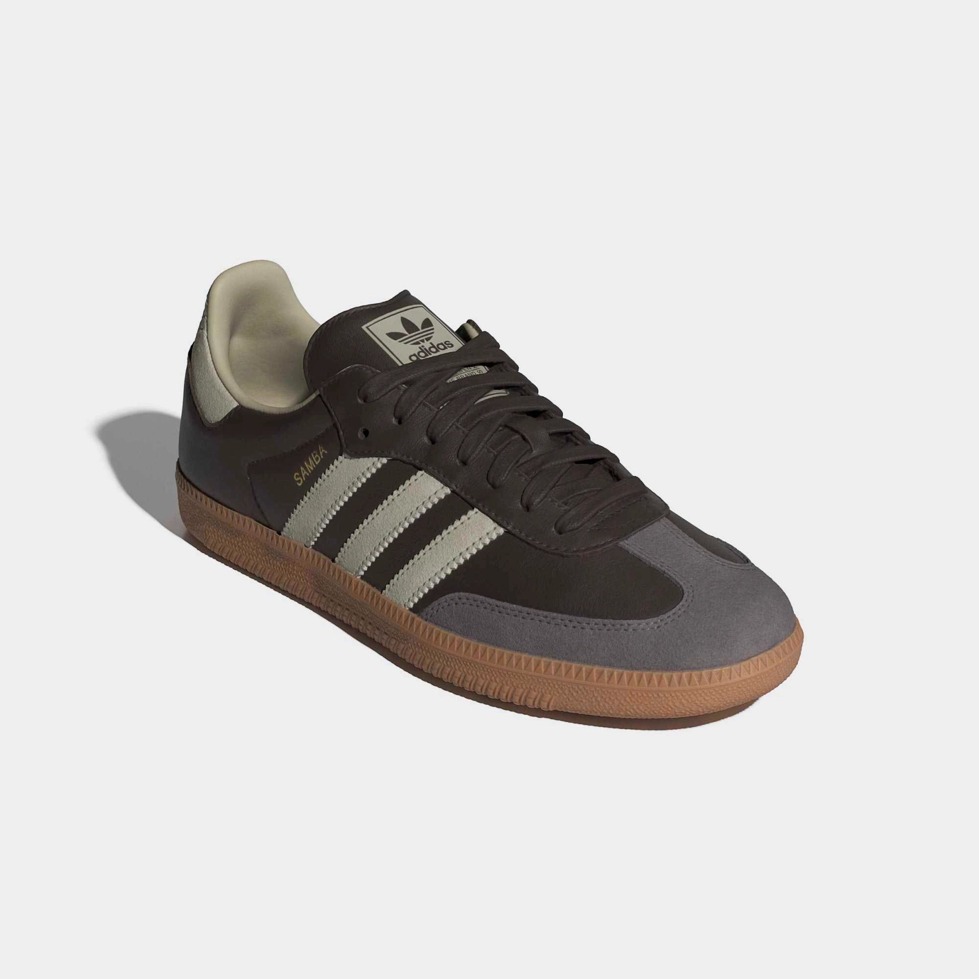 adidas Originals Samba OG Sneaker – Braun (Putty Grey / ID1481)