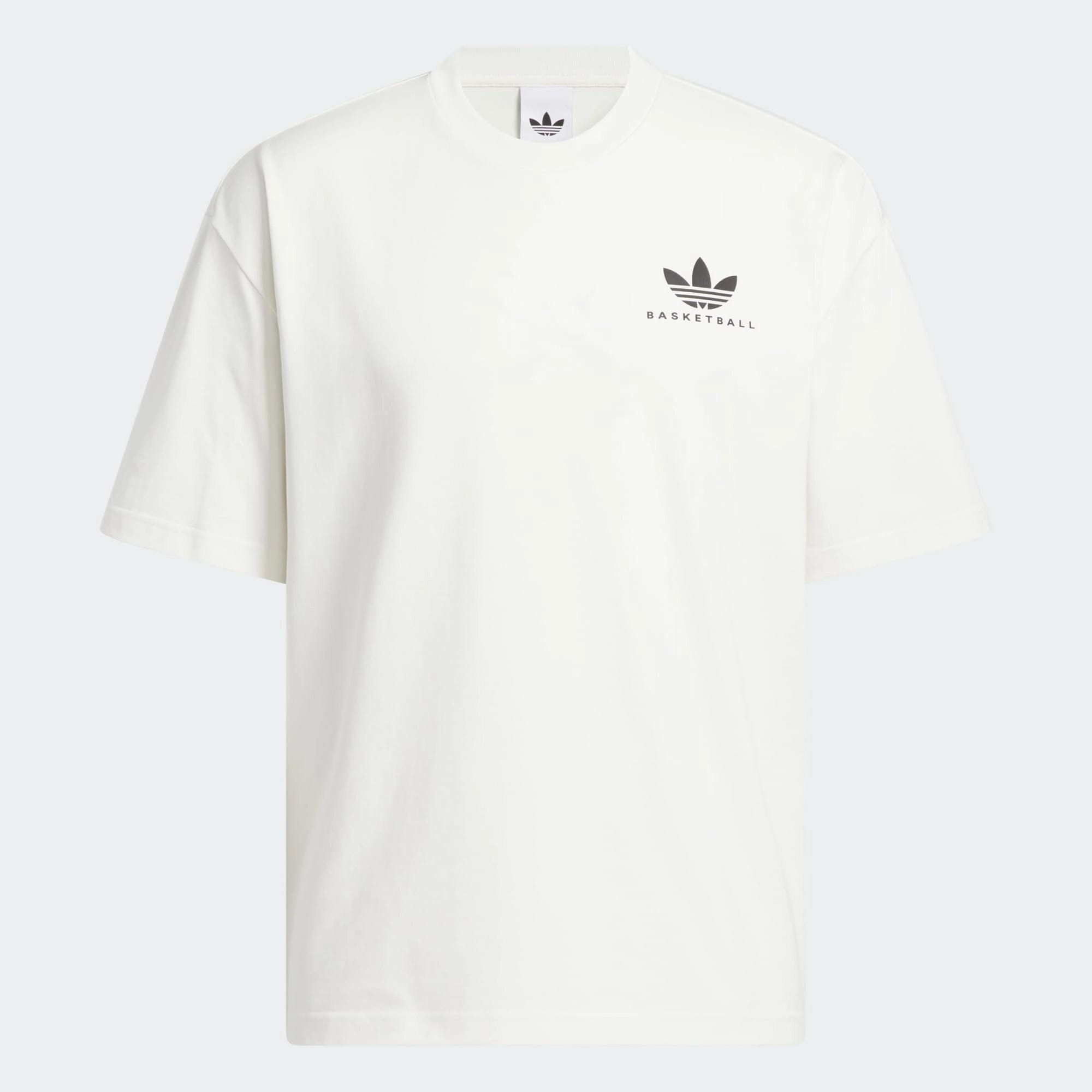 Adidas Worldwide Hoops Graphic Tee - White