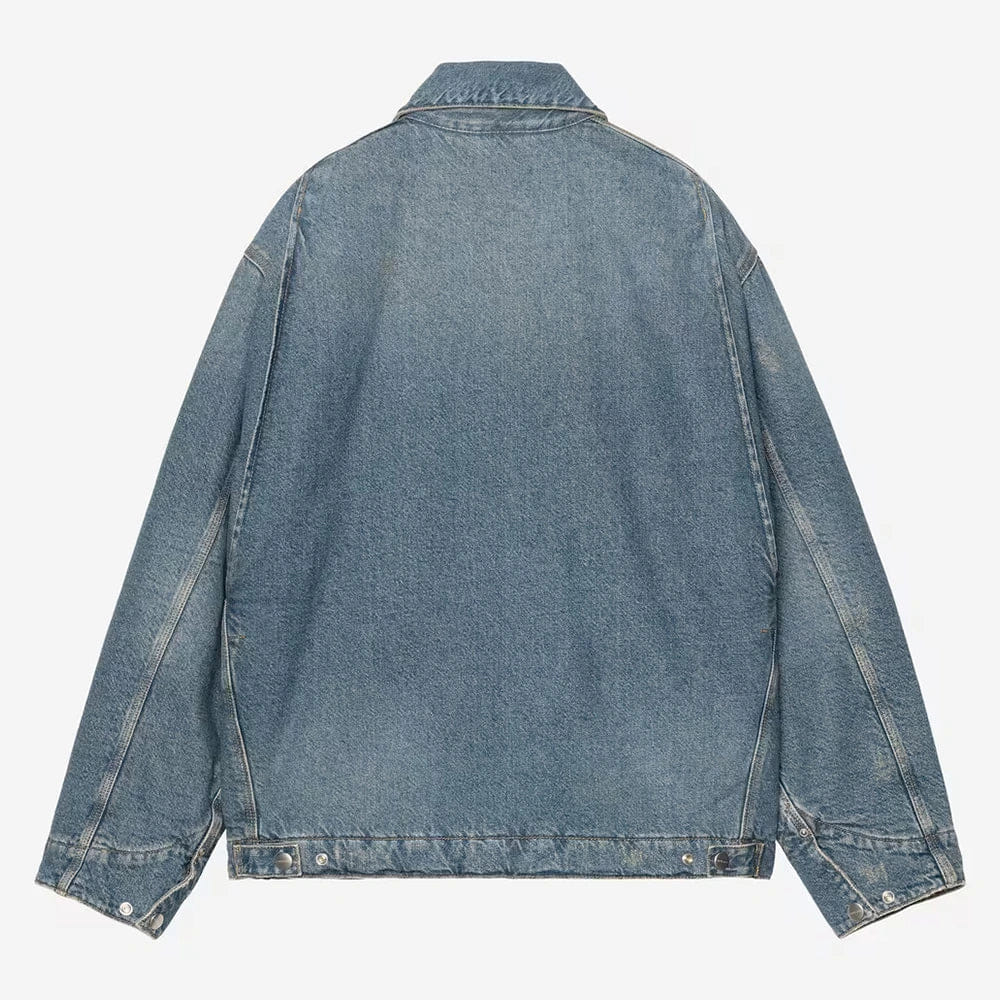 Carhartt Work in Progress Carhartt WIP OG Detroit Jacket - Blue (grind wash)