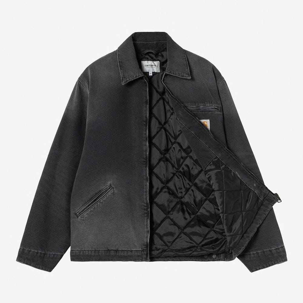 Carhartt Work in Progress Carhartt WIP OG Detroit Jacket - Black (grind wash)