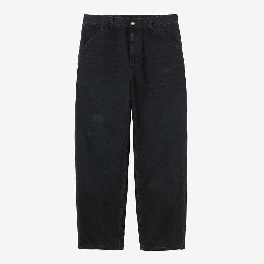 Carhartt Work in Progress Carhartt WIP Single Knee Pant - Black (grind wash)