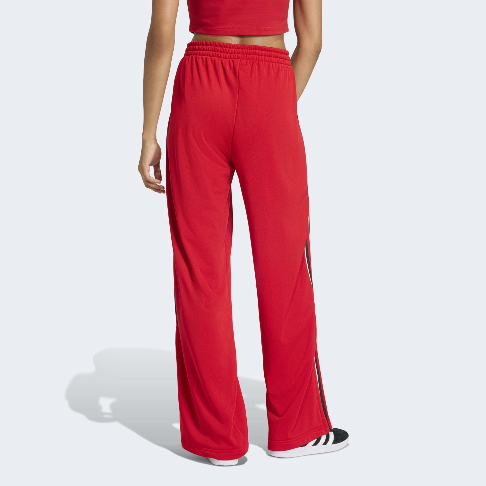Adidas Originals Classics Firebird Loose Track Pants W - Better Scarlet / Black / Off White