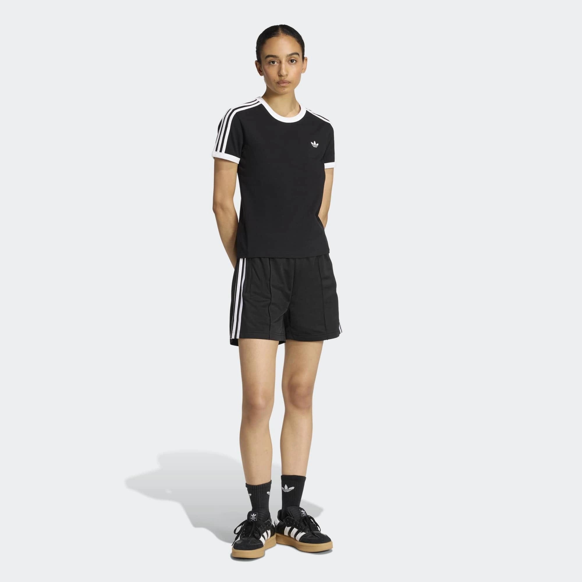adidas Originals Classics Firebird Shorts Damen - Black / White