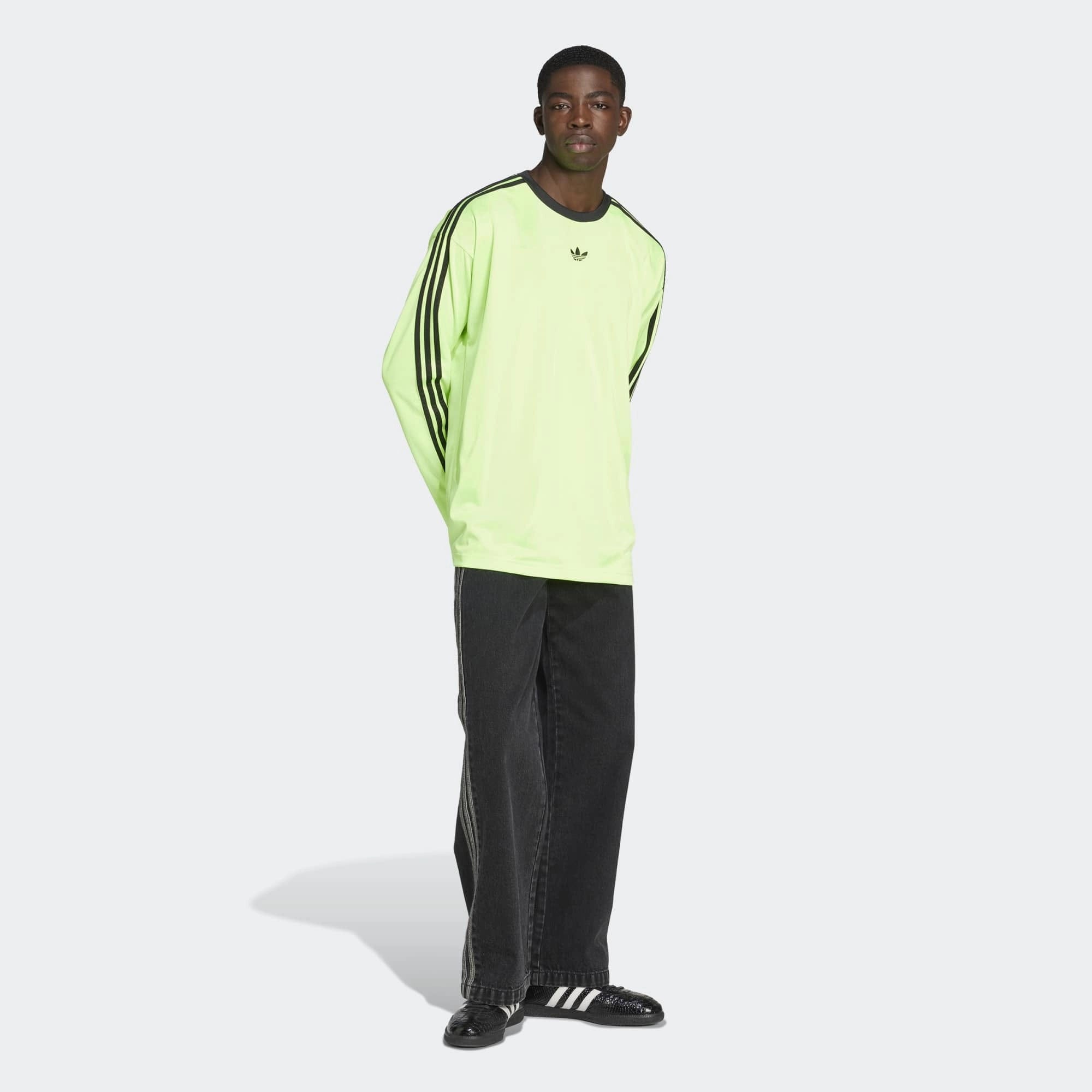adidas Originals Adicolor Jacquard Trikot-Jersey – Signal Green