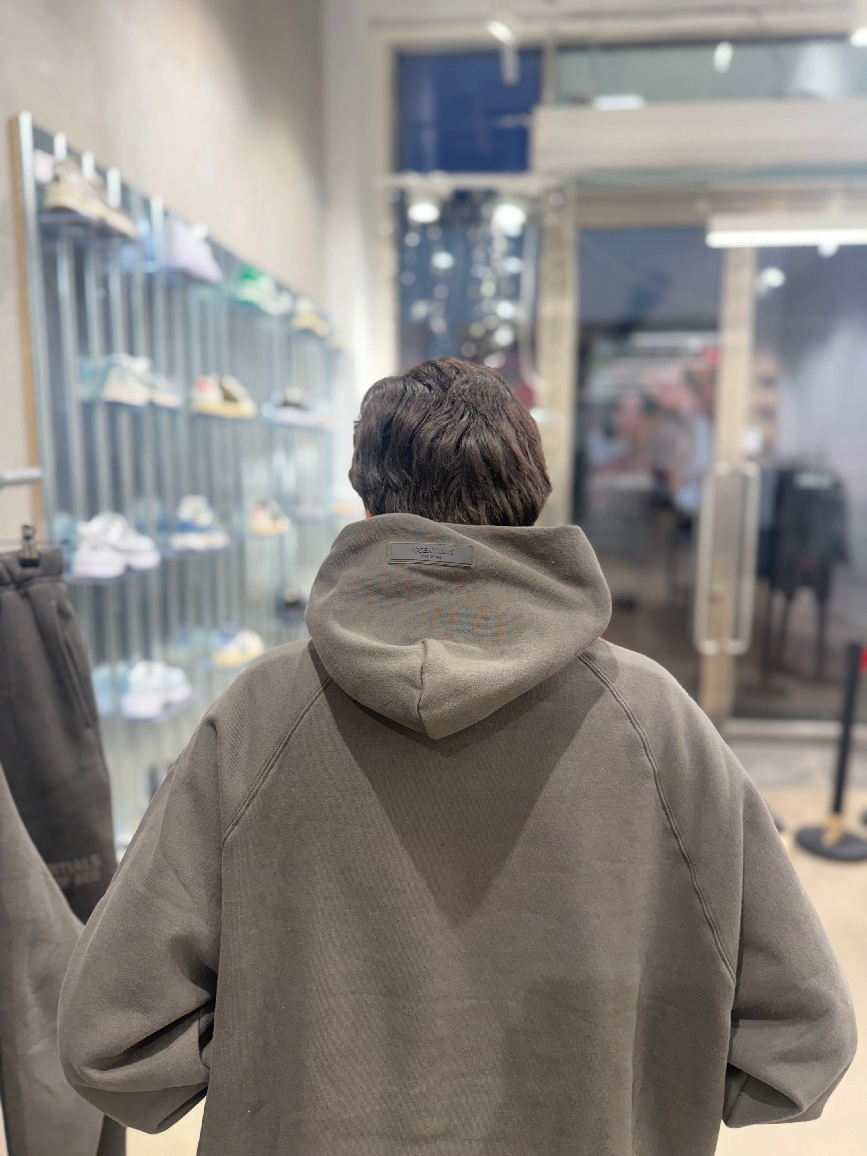 Fear of God Essentials 1977 DARK OATMEAL JOGGER SET