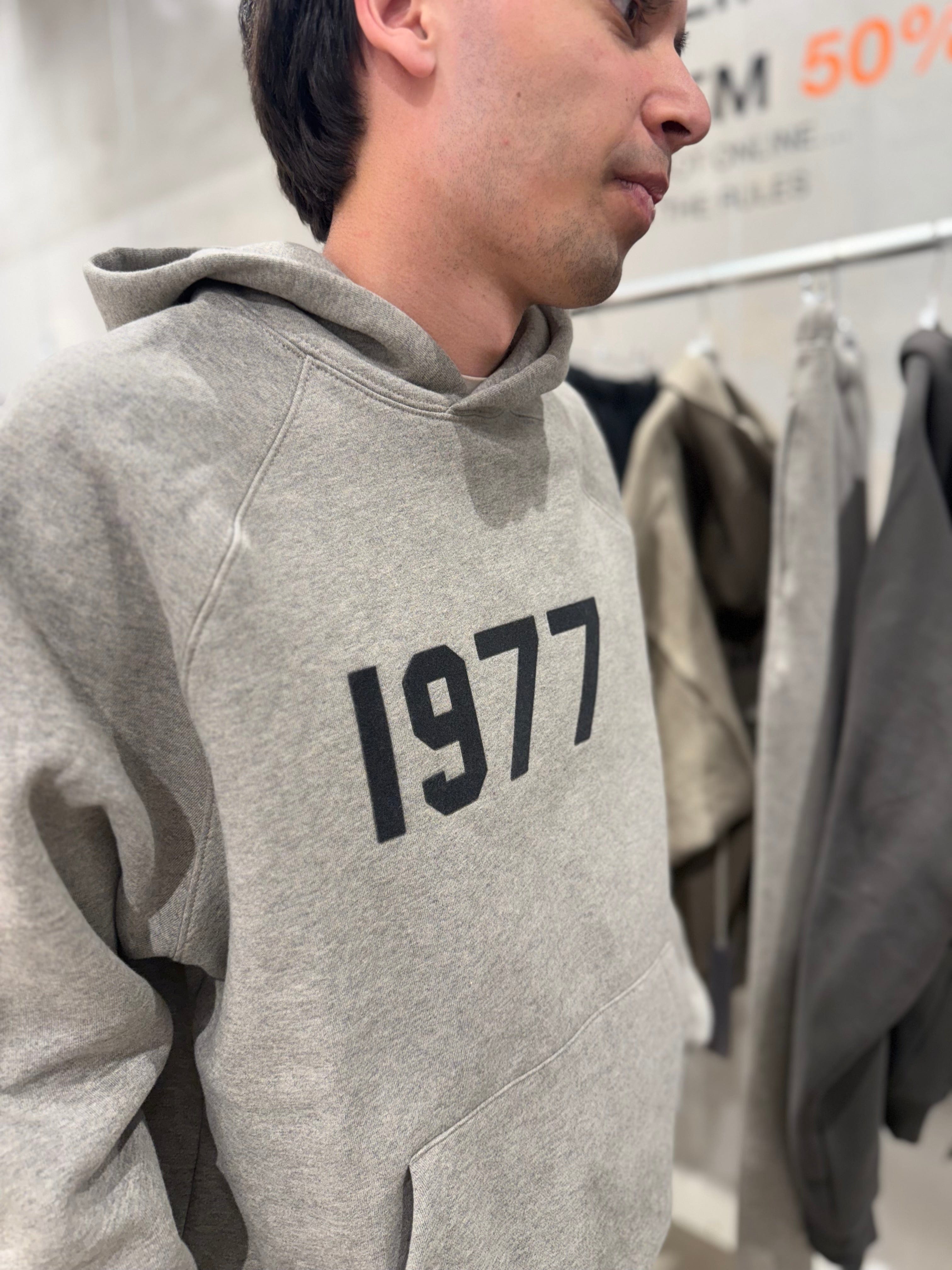 Fear of God Essentials 1977 DARK OATMEAL JOGGER SET