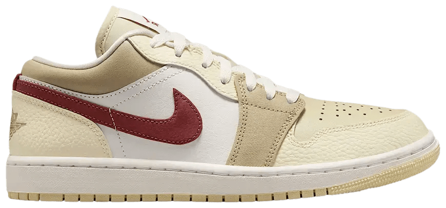 Air Jordan 1 Low SE Desert Khaki Red Sepia (Women's)