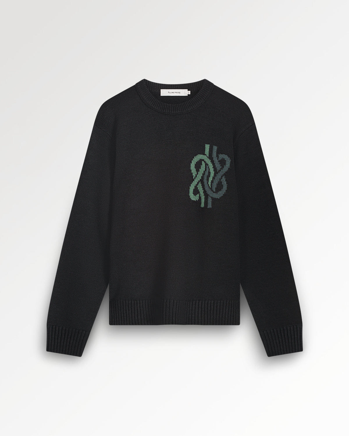 Entry Luxury Knit Sweater Knot Black