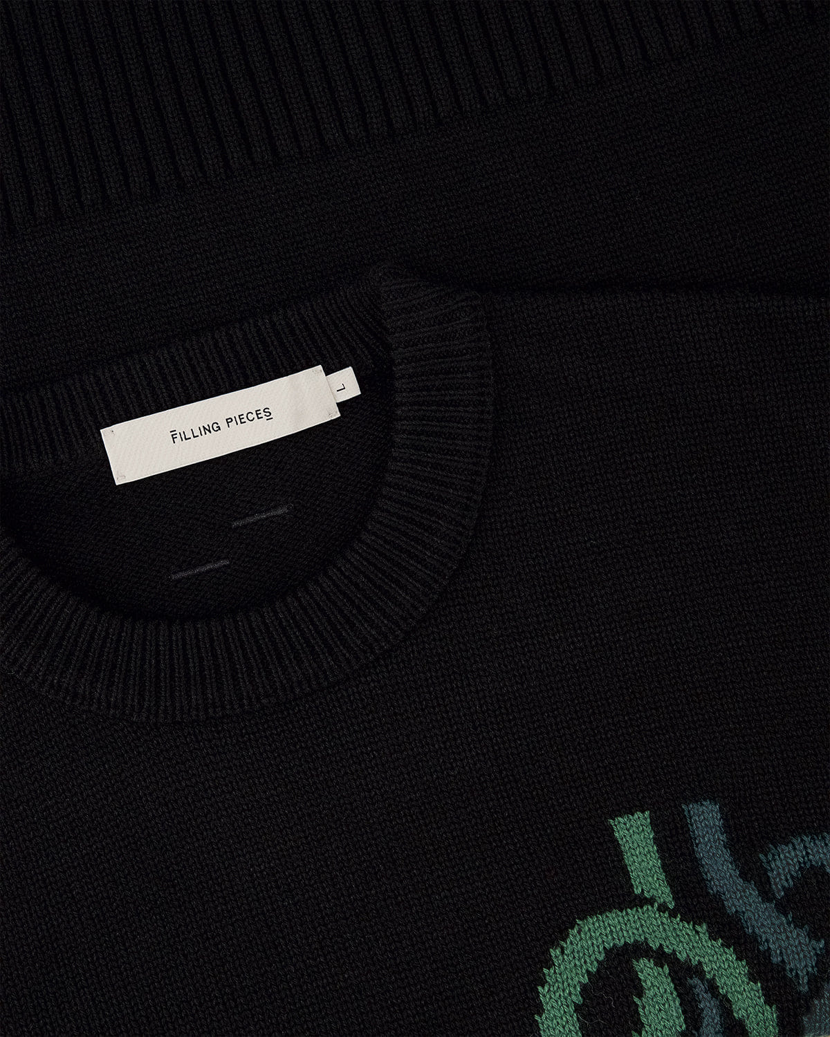 Entry Luxury Knit Sweater Knot Black