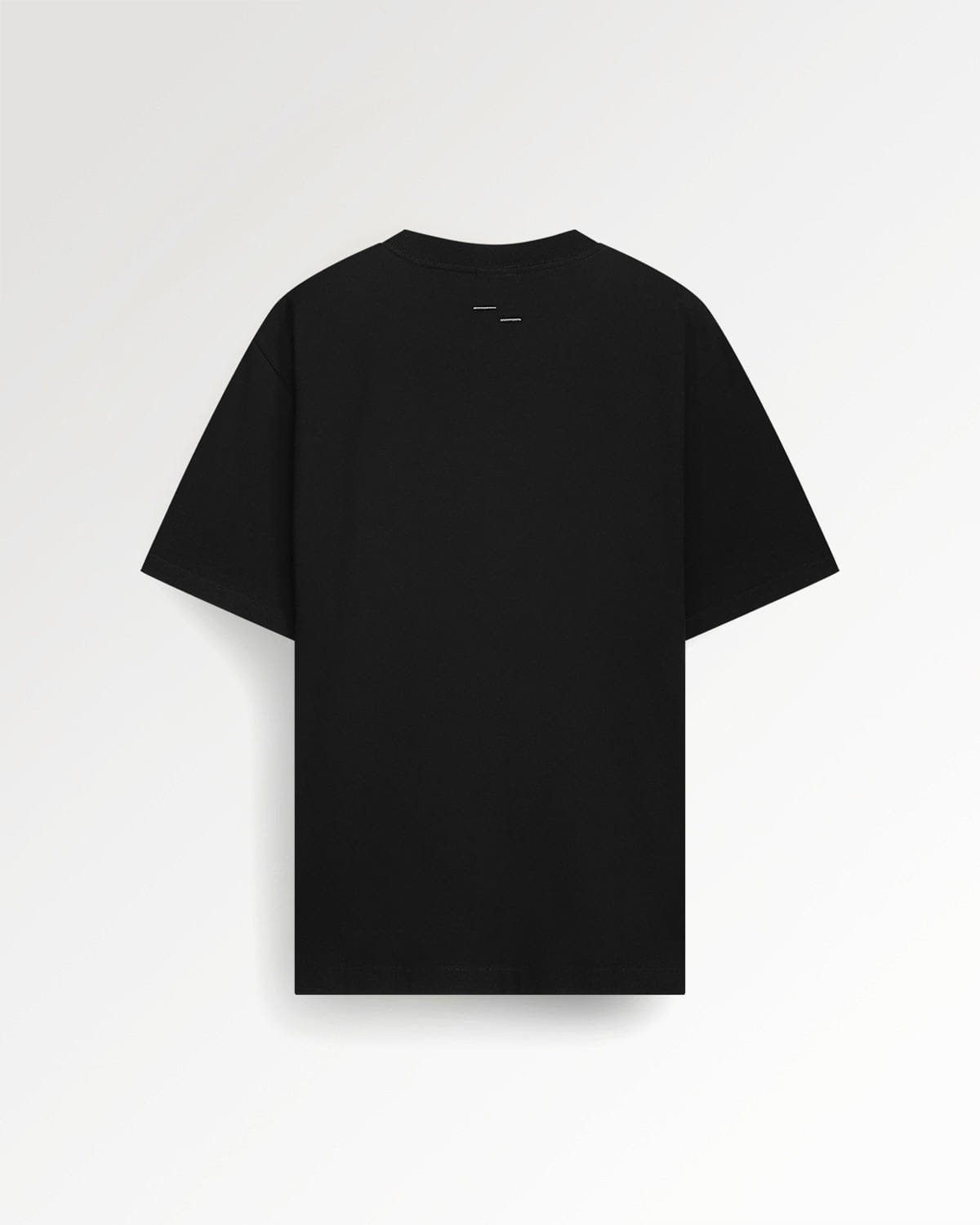 Conventional T-shirt Embroidered Knot Black