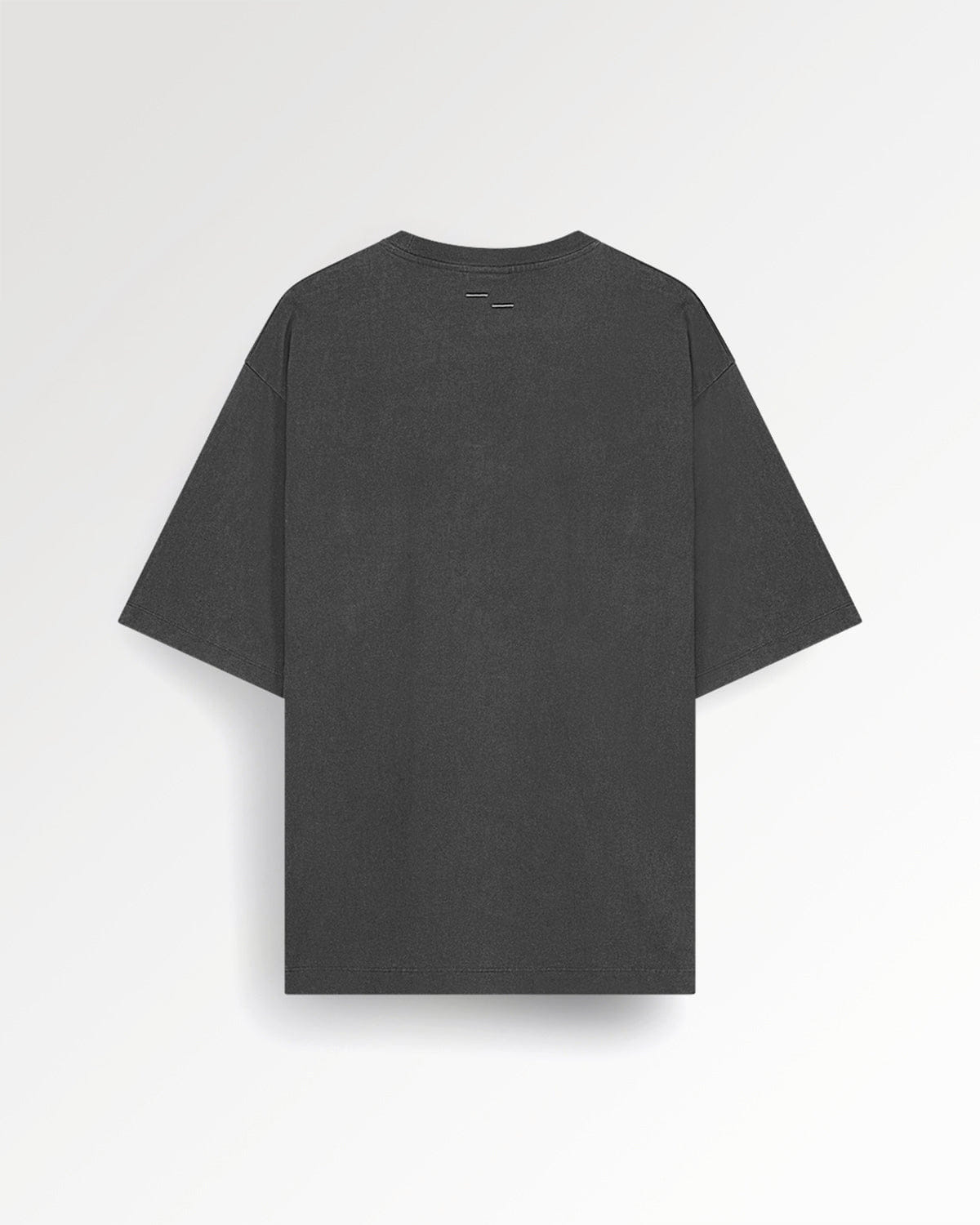 Conventional T-shirt Boxy Embroidered Vintage Black