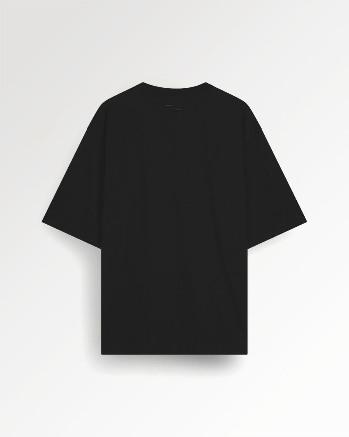 Conventional T-shirt Boxy Embroidered Black