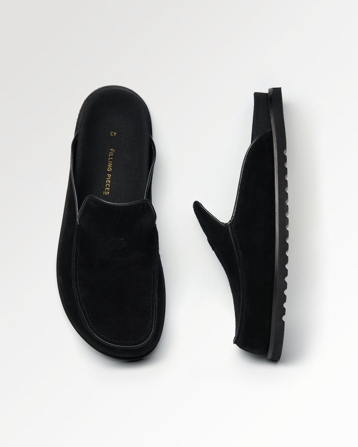 Trend Maven Clog Suede Black
