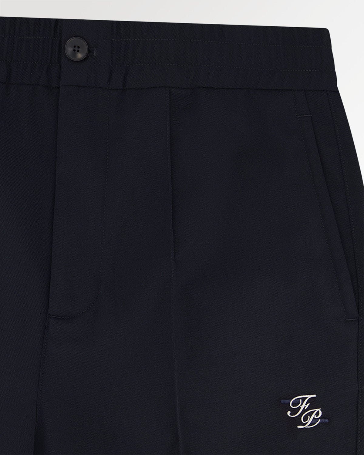 Entry Luxury Coach Pants Twill Wool Navy