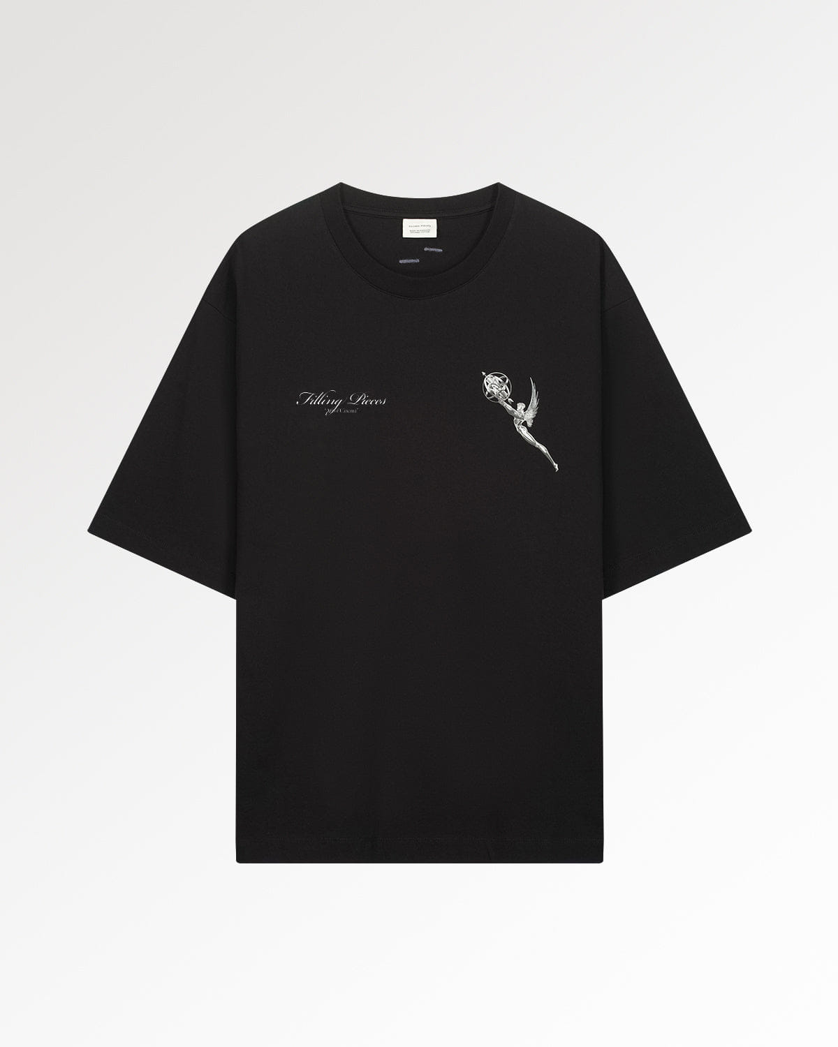 Trend Maven T-Shirt Boxy Chrome Trophy Black