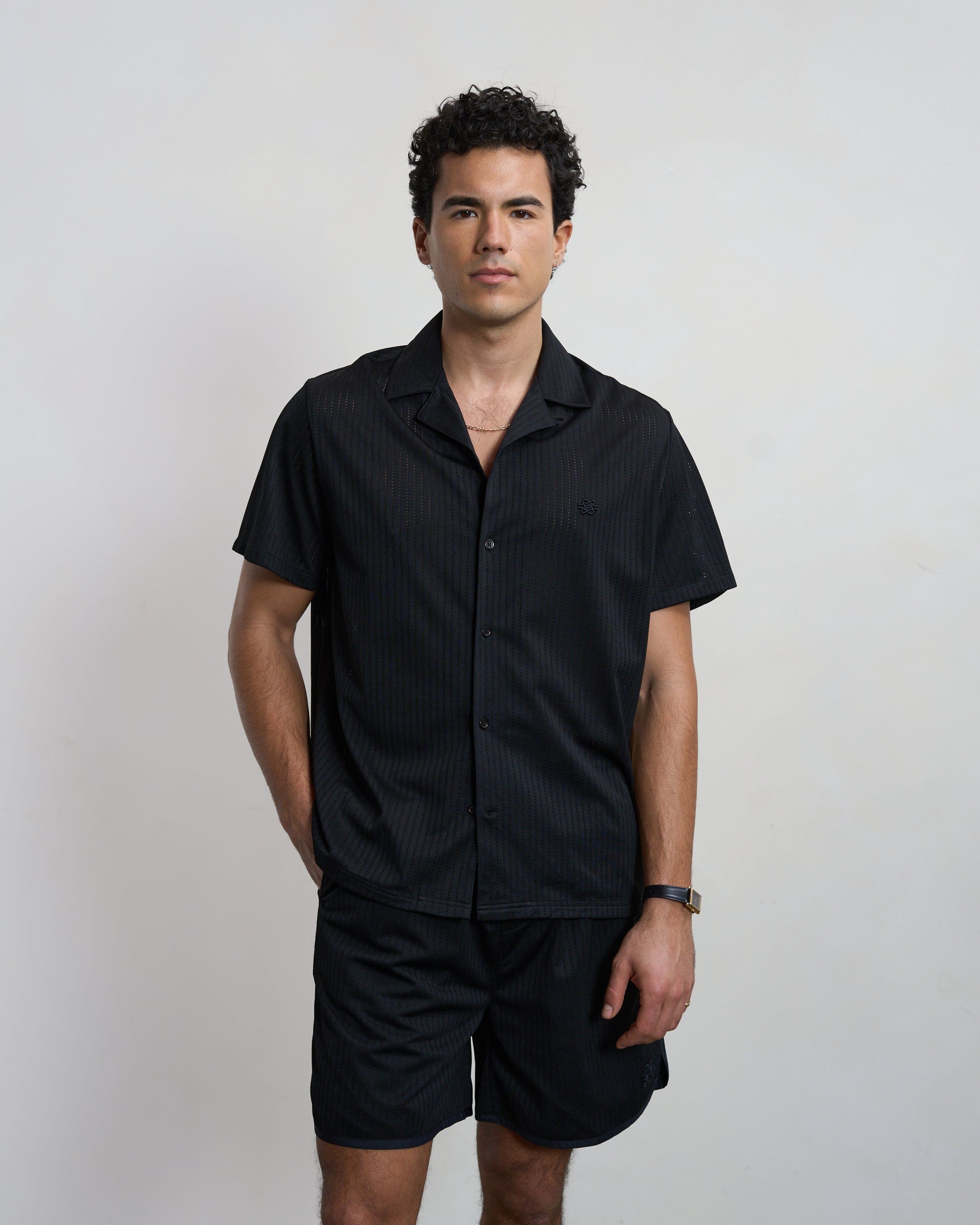 Entry Luxury Resort Shorts Mesh Black