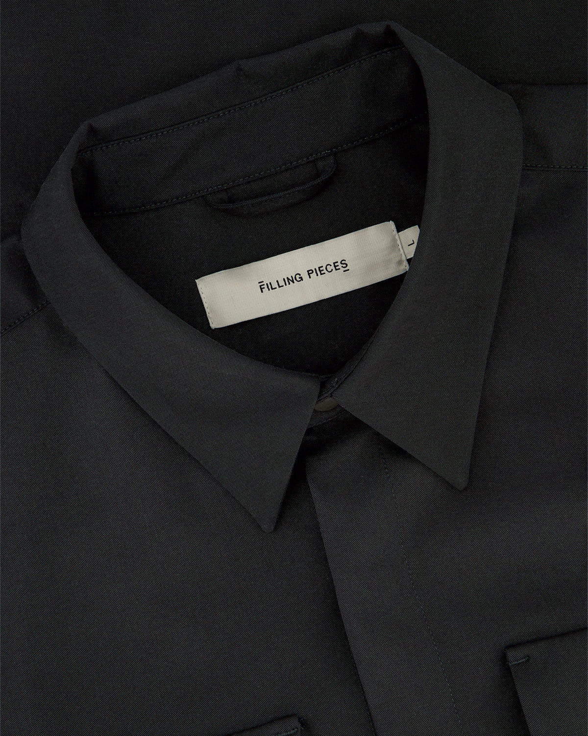 Entry Luxury Resort Shirt Drapy Black