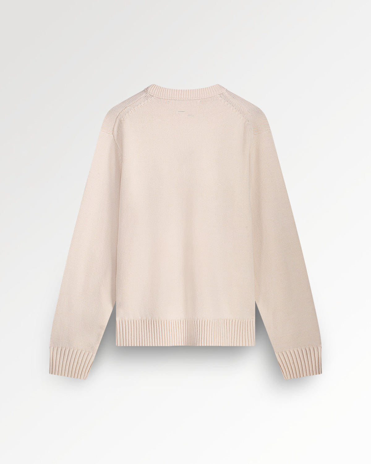 Entry Luxury Knit Sweater Knot Antique White