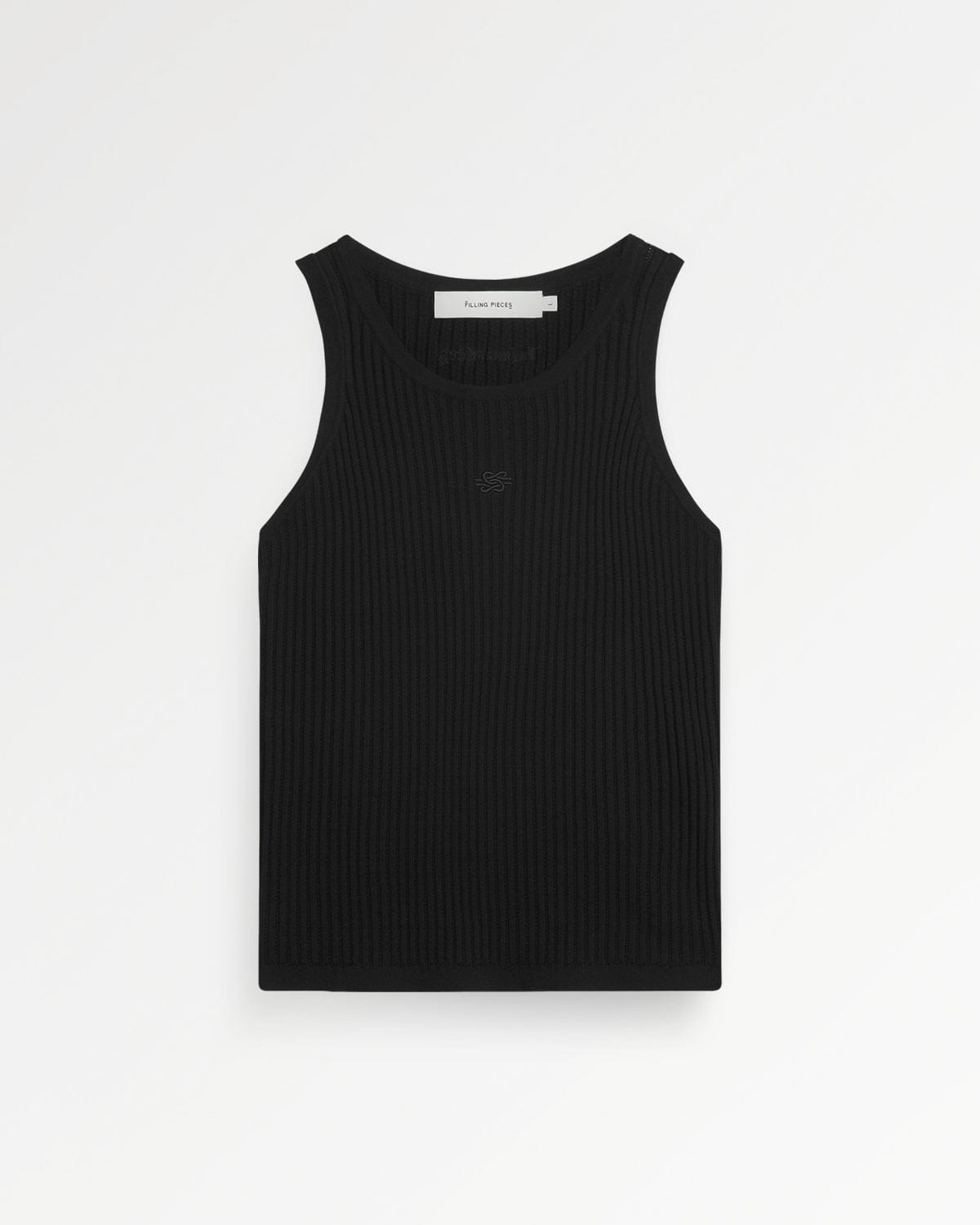 Visionary Knit Tank Top Black