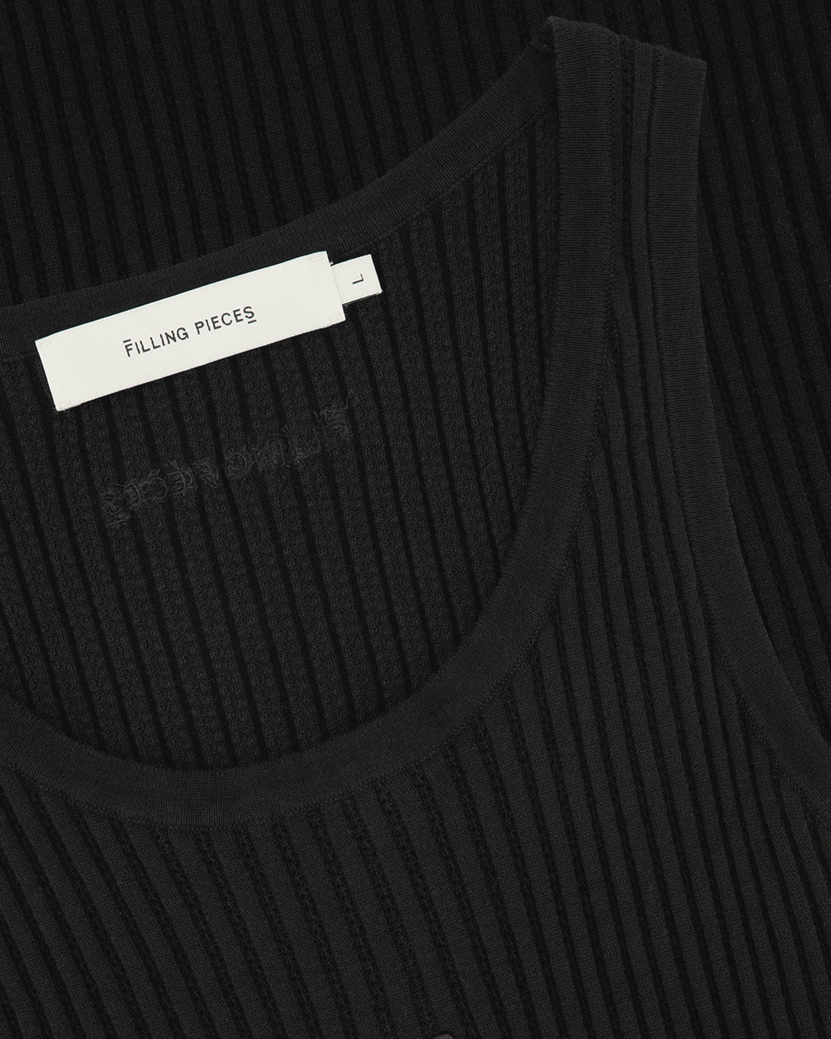 Visionary Knit Tank Top Black