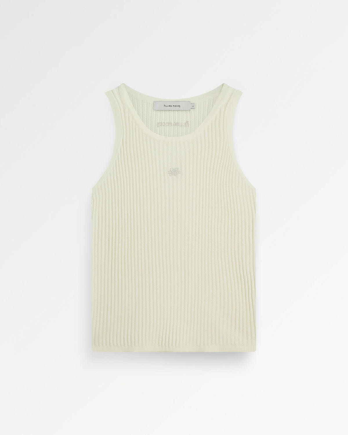 Visionary Knit Tank Top Antique White