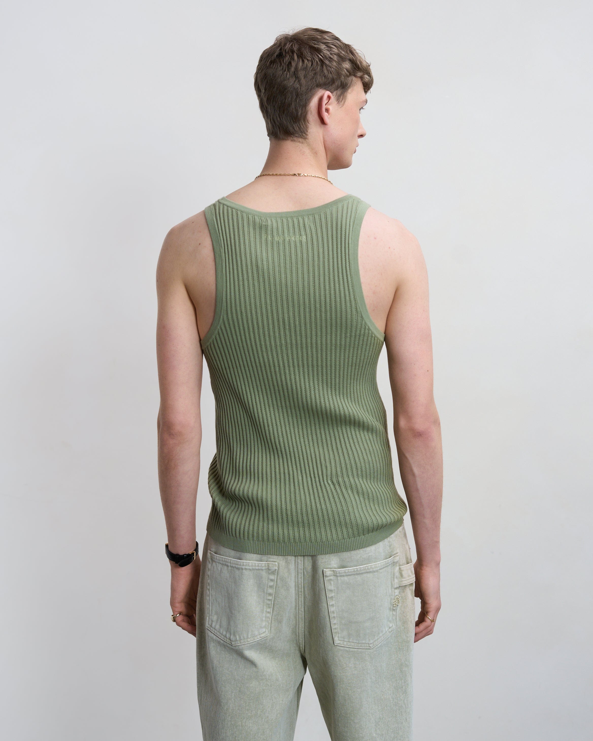Visionary Knit Tank Top Tea