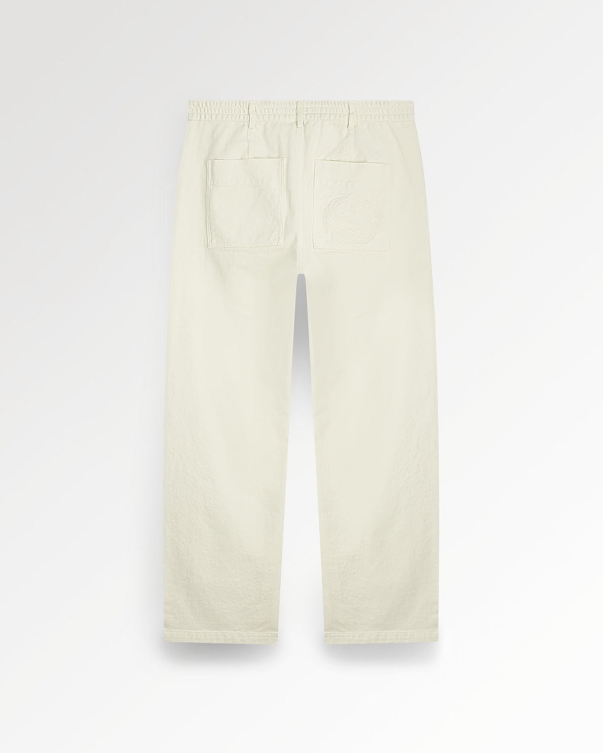 Entry Luxury Worker Pants Antique White