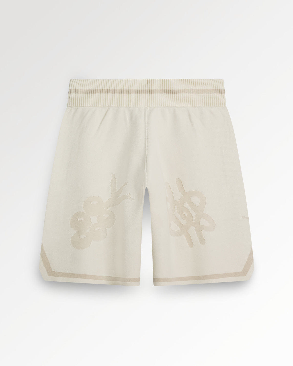 Conventional Knit Shorts Breaking Bread Antique White