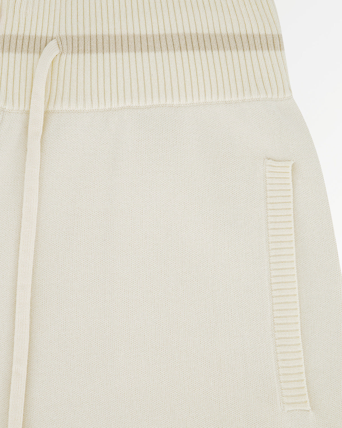 Conventional Knit Shorts Breaking Bread Antique White