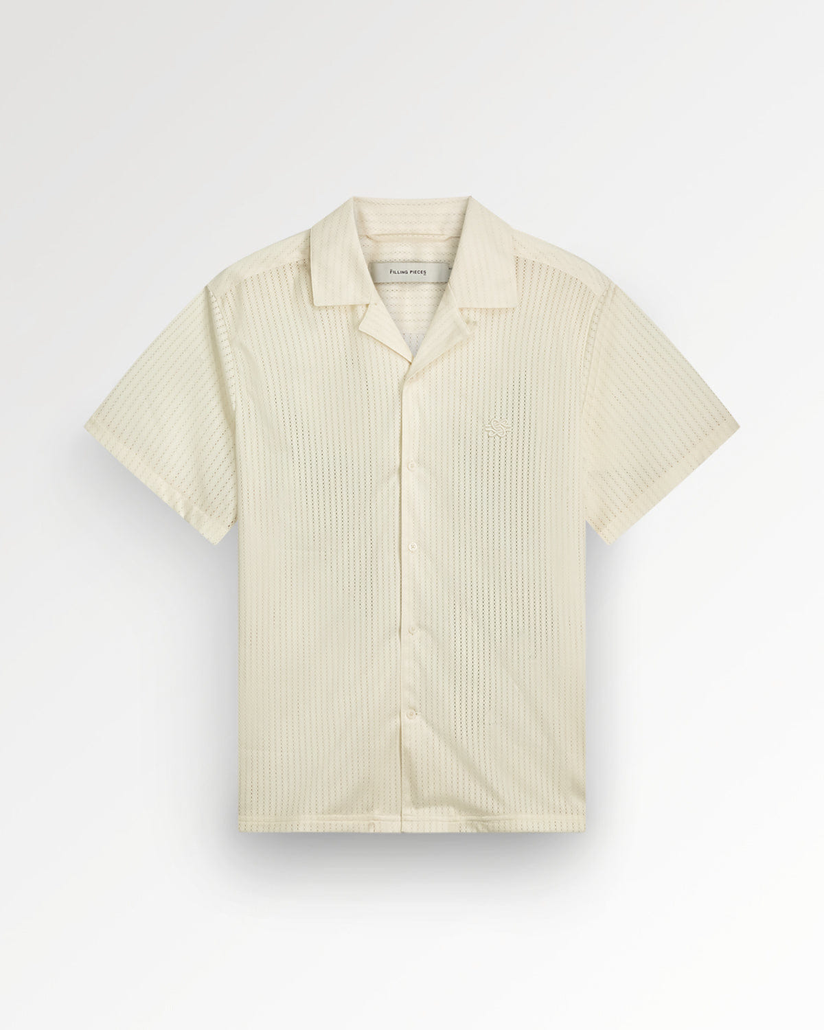 Trend Maven Resort Shirt Mesh Antique White