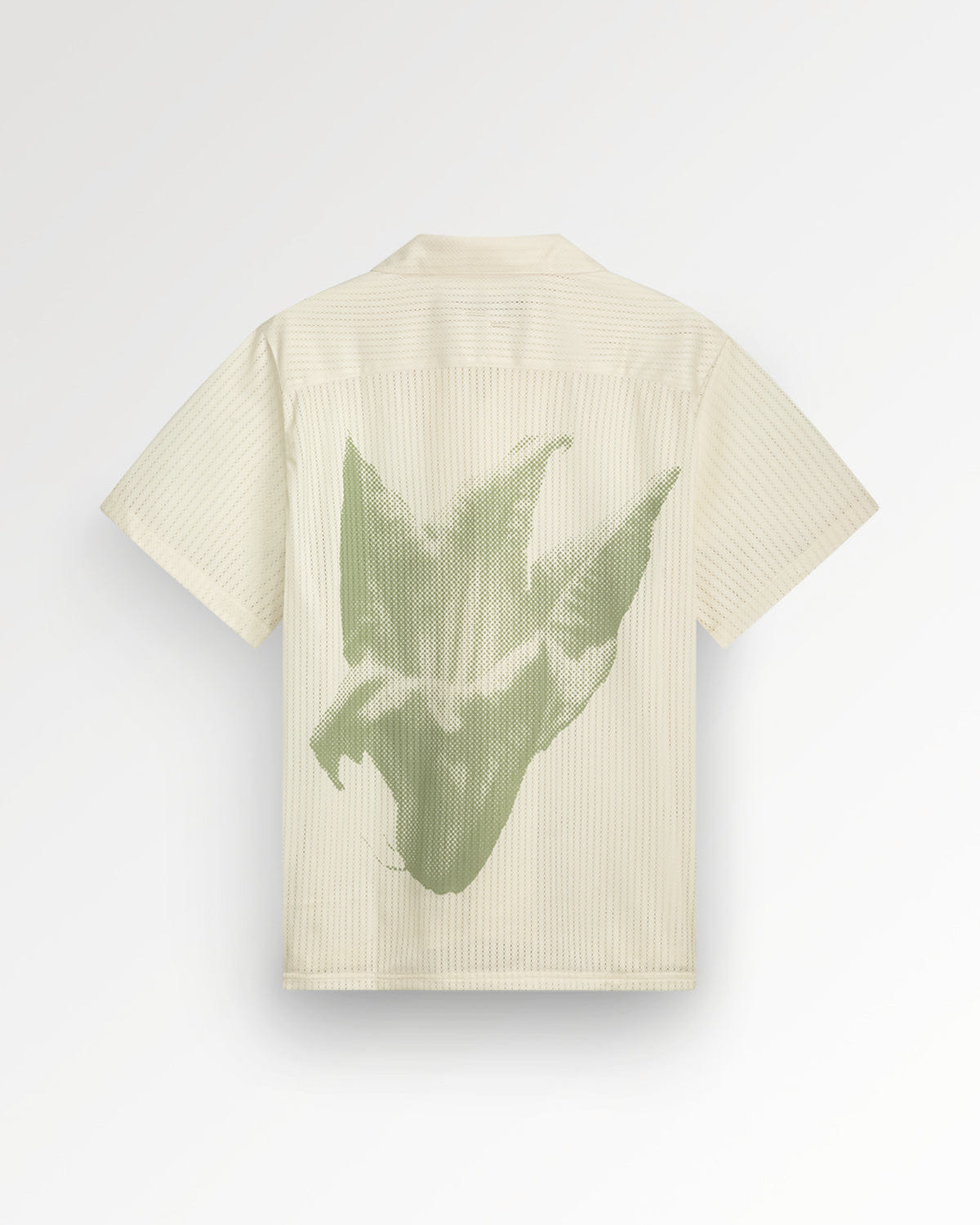 Trend Maven Resort Shirt Mesh Antique White