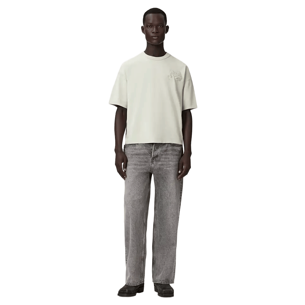 ALLSAINTS Insignia Short Sleeve Cotton T-Shirt Sea Green