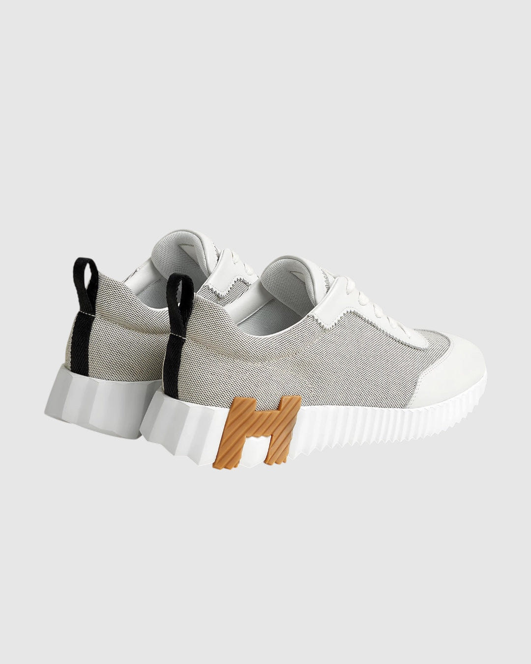 Hermes Bouncing Sneaker Prunoir / blanc