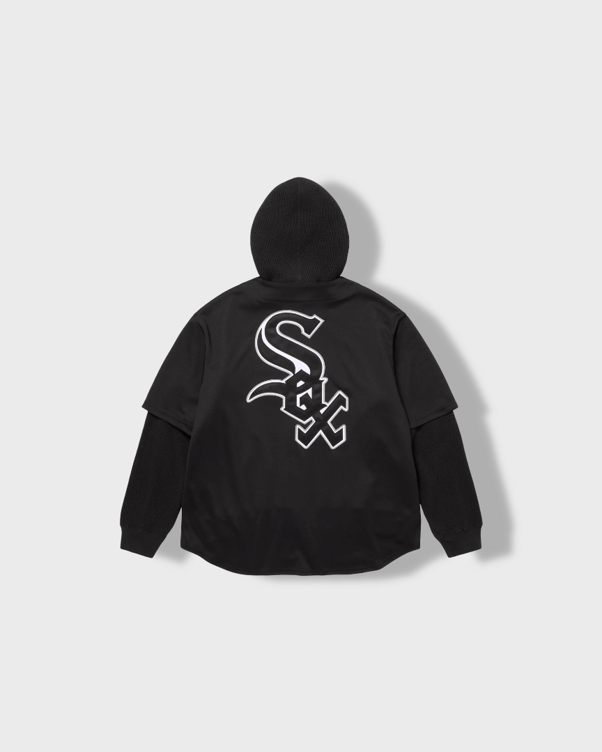 Supreme Chicago White Sox™ Hooded Baseball Jersey Black