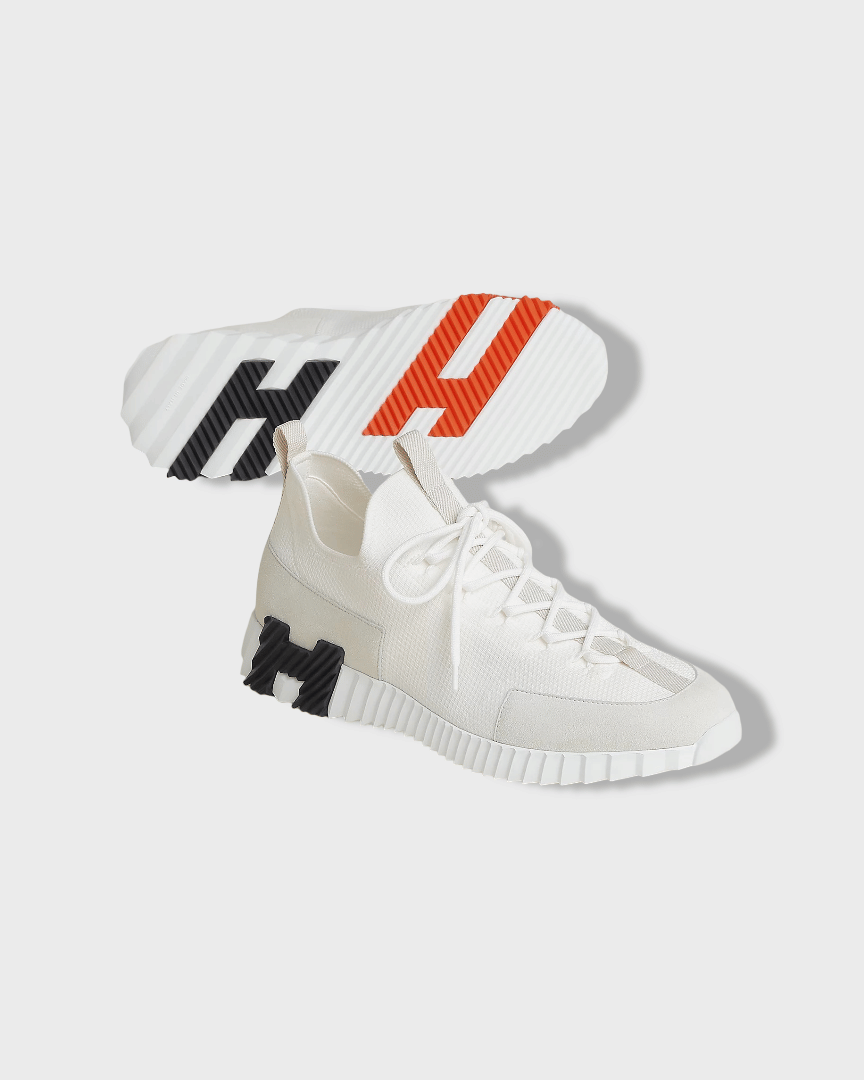 Hermes slip-on Lift Sneakers Blanc/ Black H