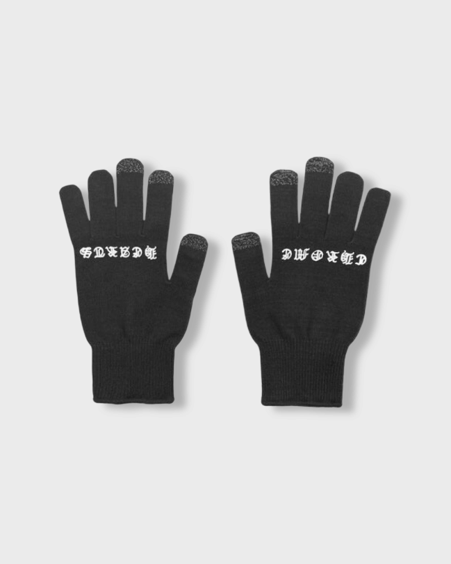 Chrome Hearts Checkmate Work Gloves Black
