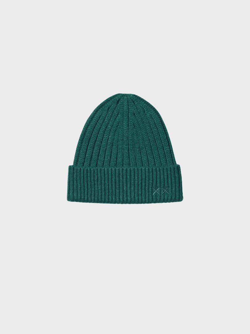 Uniqlo X Kaws Winter Heattech Beanie Green