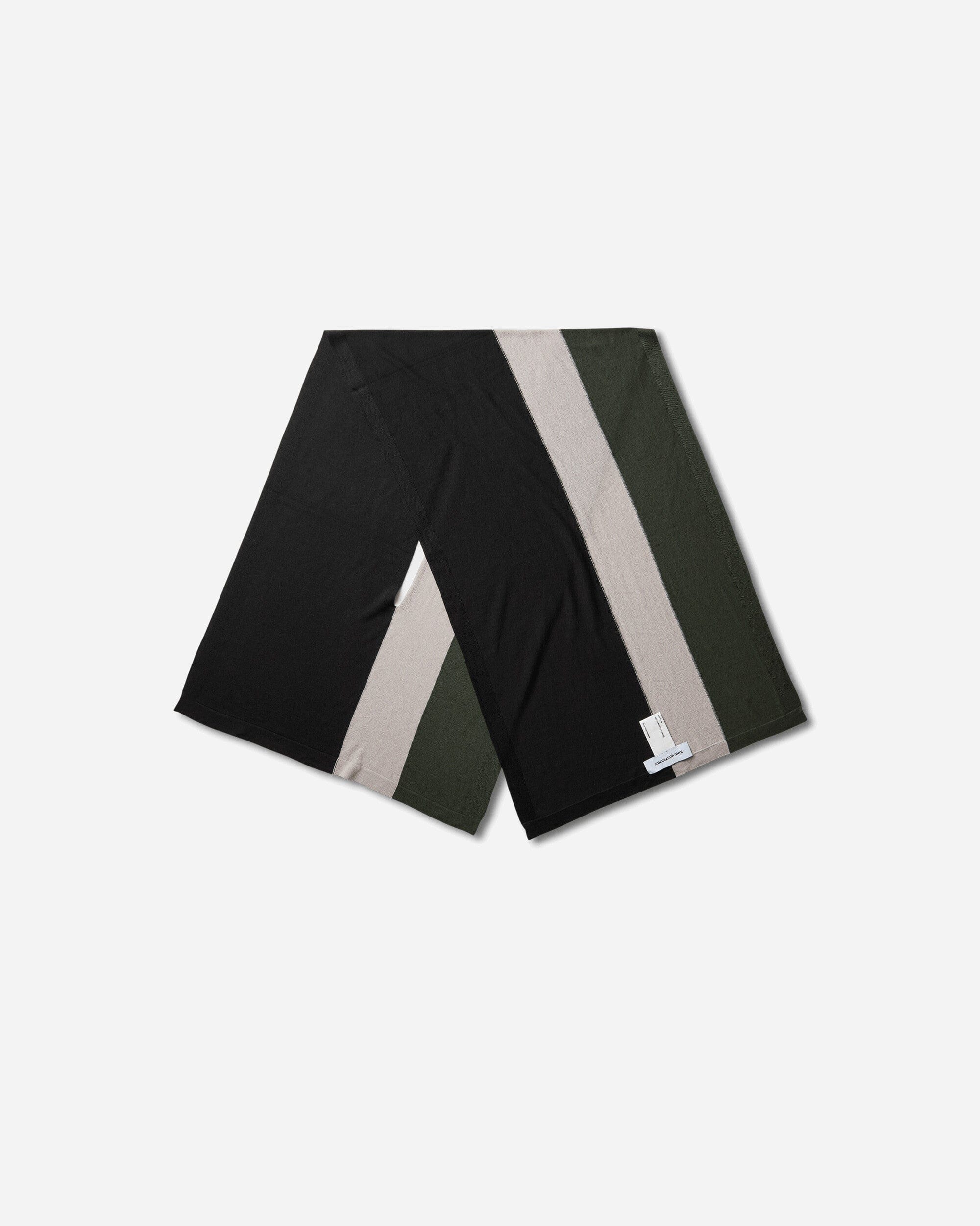 Kiko Kostadinov Sigo Knit Scarf Black