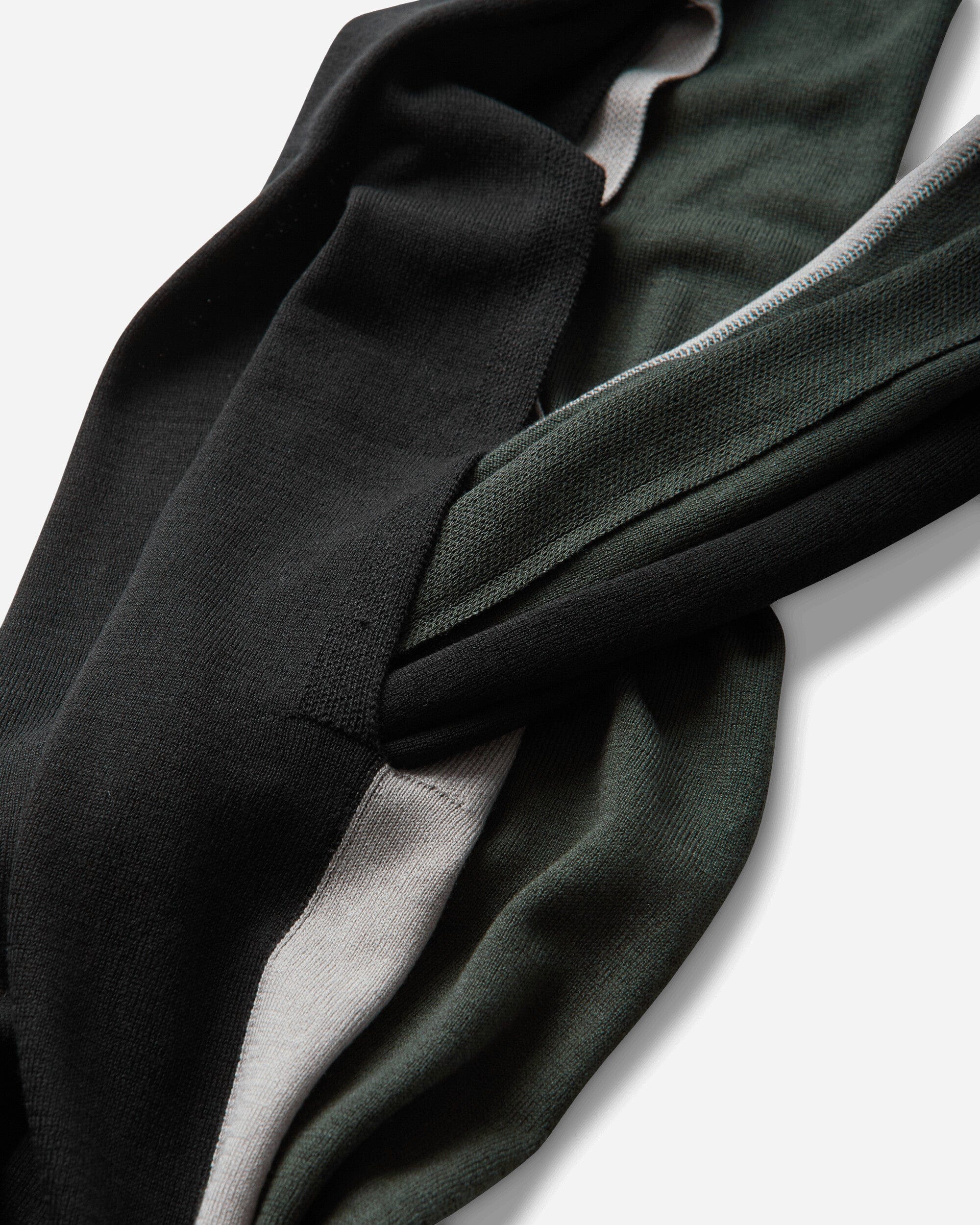 Kiko Kostadinov Sigo Knit Scarf Black
