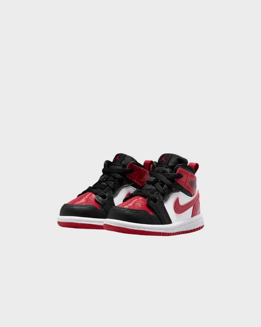 Air Jordan Jordan 1 Mid SE Patent Bred Toe (TD&PS)